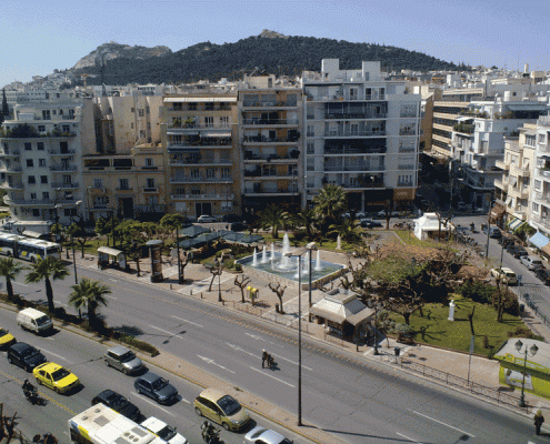 Εικόνα 30: Πλατεία Μαβίλη (Πηγή: Θ.Ανδριόπουλος)