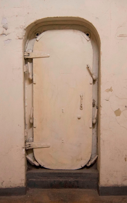 Photo 8: A heavy armored door