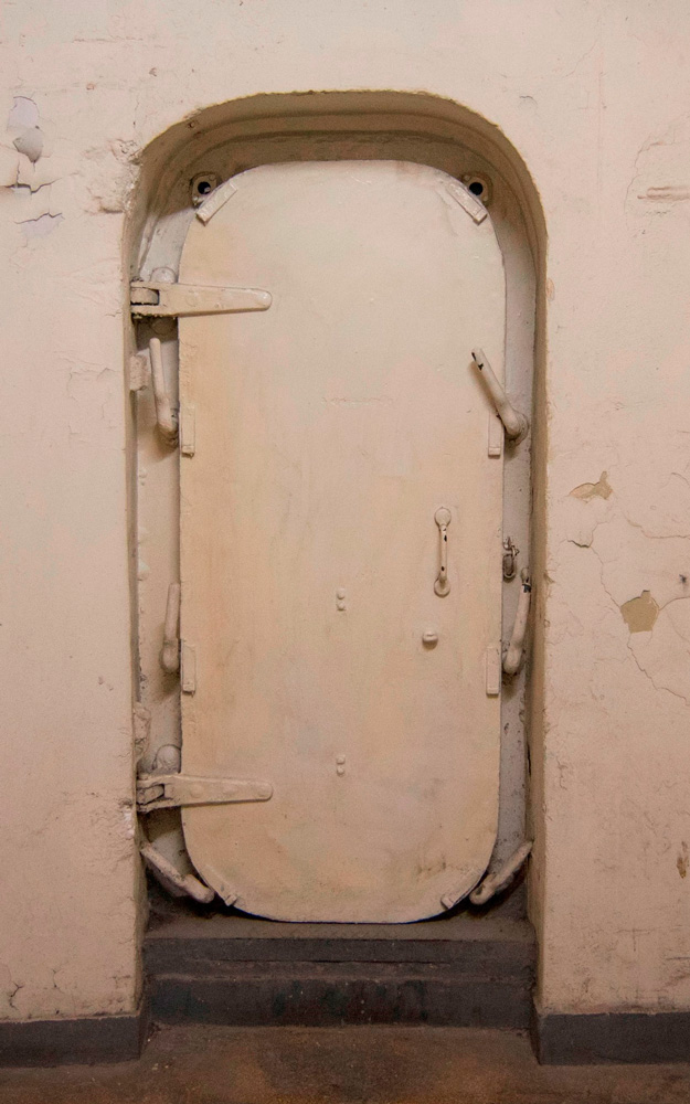 Photo 8: A heavy armored door
