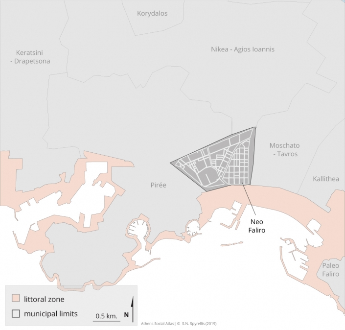 Map 1: Neo Faliro and surrounding neighbourhoods