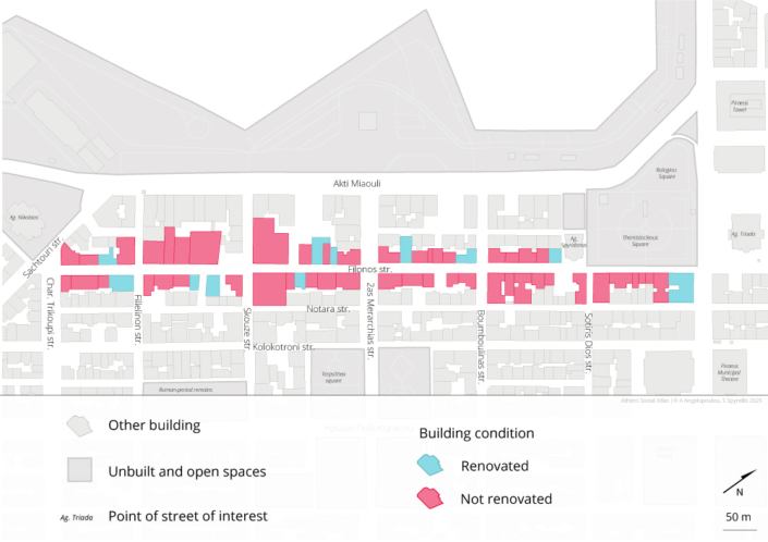Map 6: Renovated building units